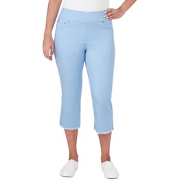 Petite Ruby Rd. Fresh Take Pull On Denim Capri Pants