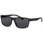 Mens Tropic-Cal Contenders Wrap Sunglasses - Black/Smoke - image 1