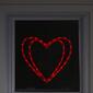 Northlight Seasonal 17in. Valentine''s Double Heart Window D&#233;cor - image 3