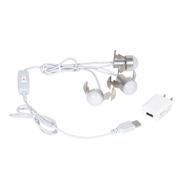 Department 56 Village USB LED 3 Light Set - image 