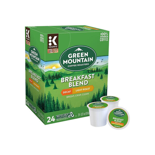 Keurig(R) Green Mountain Breakfast Blend Decaf K-Cup(R) - 24 Count - image 