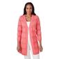 Womens Emaline St. Kitts Solid Long Sleeve Cardigan - image 1