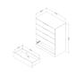 South Shore Holland 5 Drawer Chest - image 4