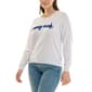 Womens Zac & Rachel Long Sleeve Solid Knit Vacay Mode Sweater - image 3
