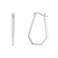 Triple Row 10kt. Gold Diamond-Cut Hoop Earrings - image 1