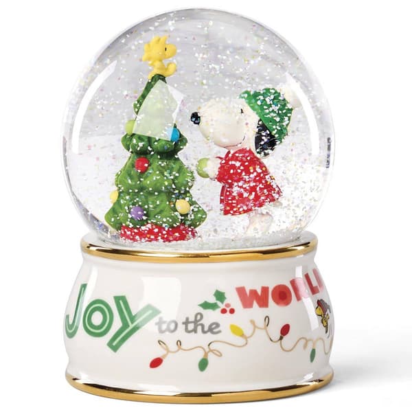 Lenox&#40;R&#41; Snoopy Christmas Snow Globe - image 
