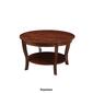 Convenience Concepts American Heritage Round Coffee Table - image 7
