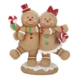Resin Gingerbread Couple