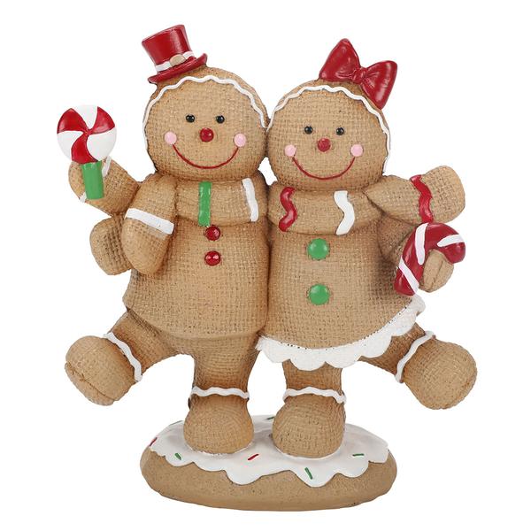 Resin Gingerbread Couple - image 