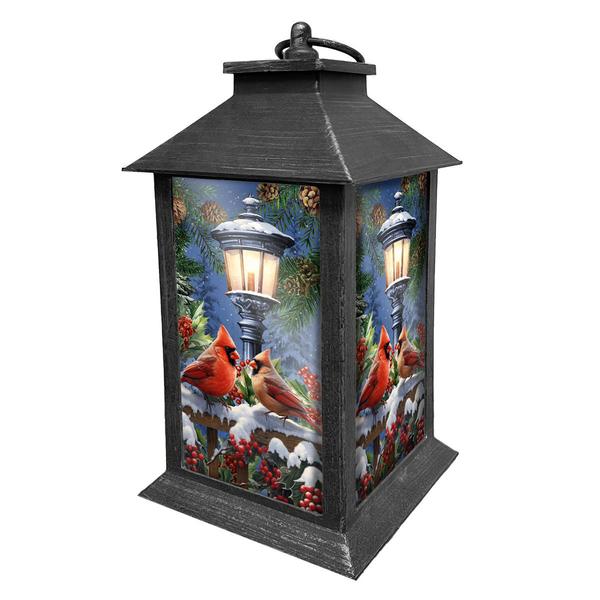 Briarwood Lane Window Glow Cardinals Lantern