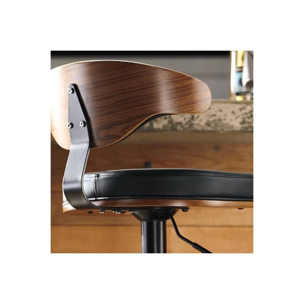 Signature Design by Ashley Bellatier Adjustable Contour Bar Stool