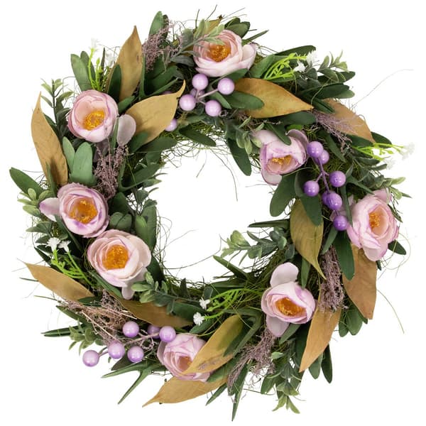 Northlight Seasonal Artificial Floral & Greenery Spring Wreath