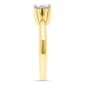 Nova Star® Yellow Gold 1/2ctw. Lab Grown Diamond Solitaire Ring - image 4