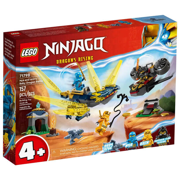 LEGO&#40;R&#41; Ninjago Nya & Arin's Baby Dragon Battle - image 
