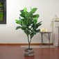 Northlight Seasonal 4ft. Unlit Artificial Fiddle Leaf Fig Tree - image 2