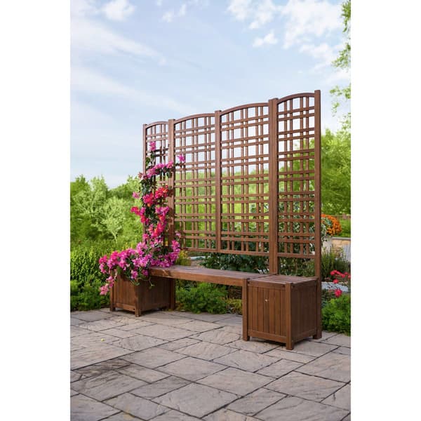 Evergreen Large Outdoor Eucalyptus Privacy Trellis