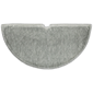 Northlight Silver Fox Faux Fur Christmas Tree Skirt - 48in. - image 5