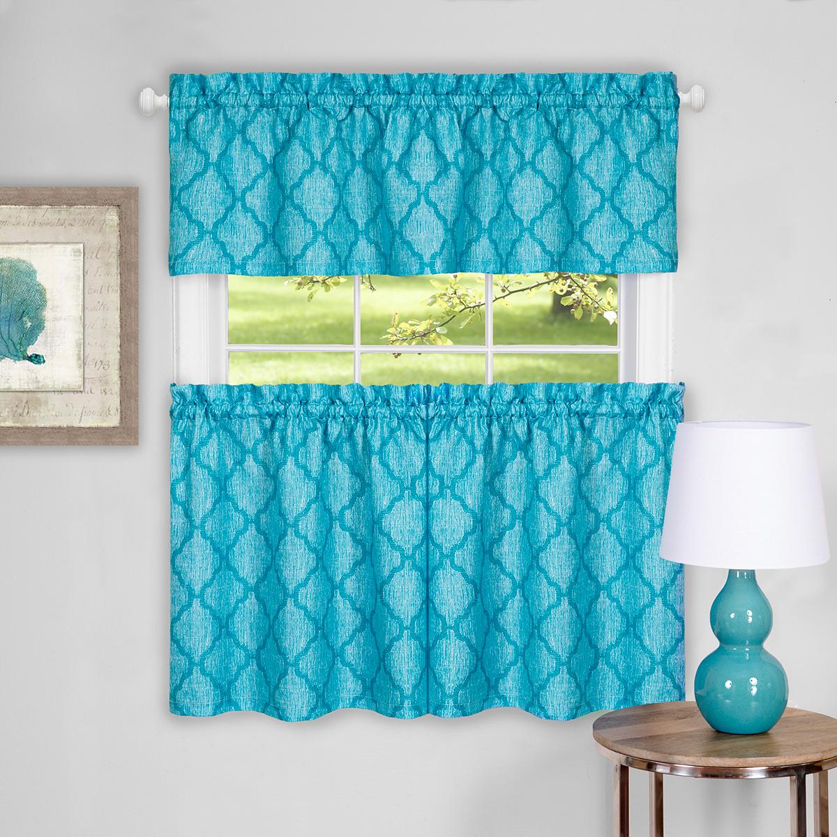Achim Colby Kitchen Curtain Set
