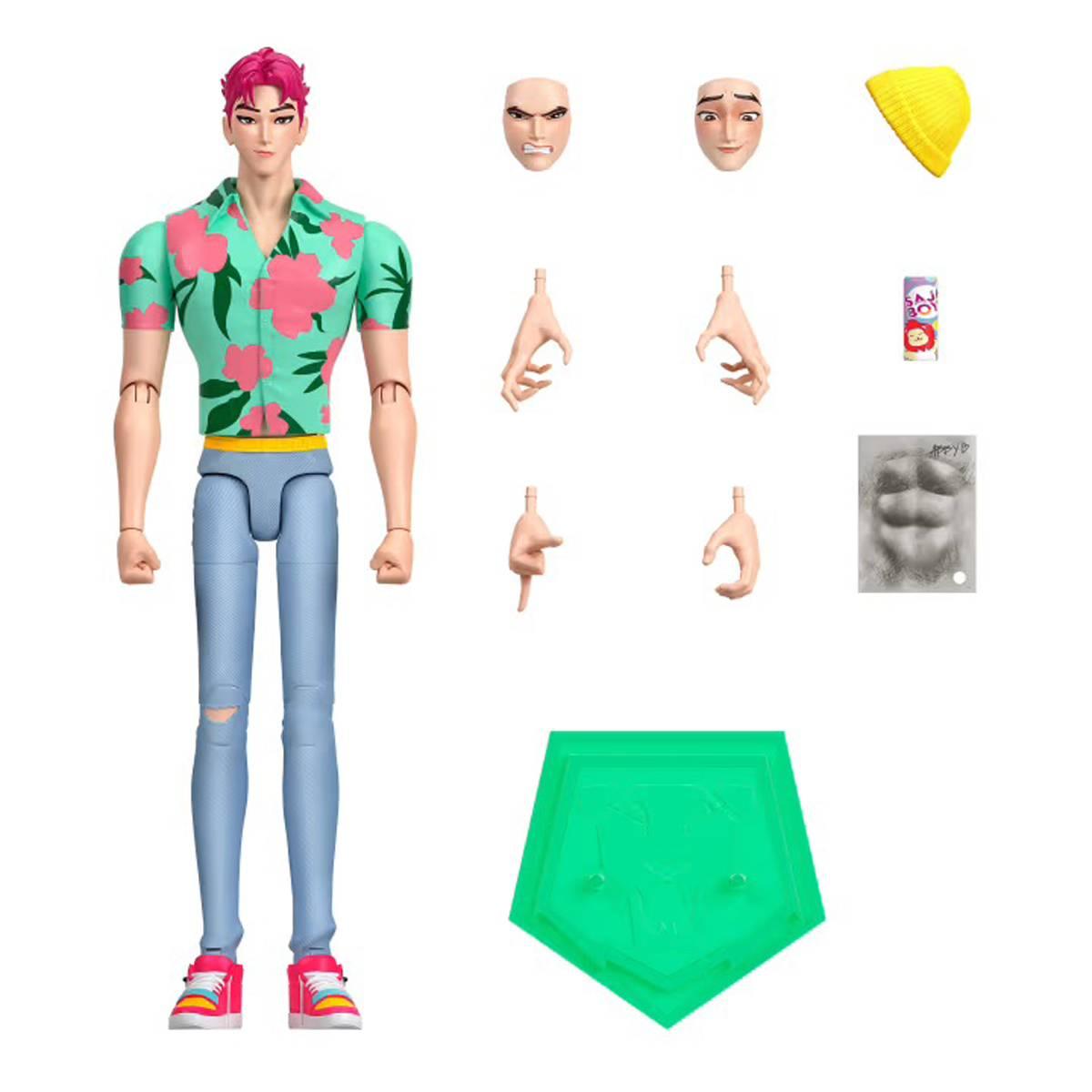 Mattel(R) K_POP Demon Hunters Saja Boys Abby 6.8-Inch Action Figure