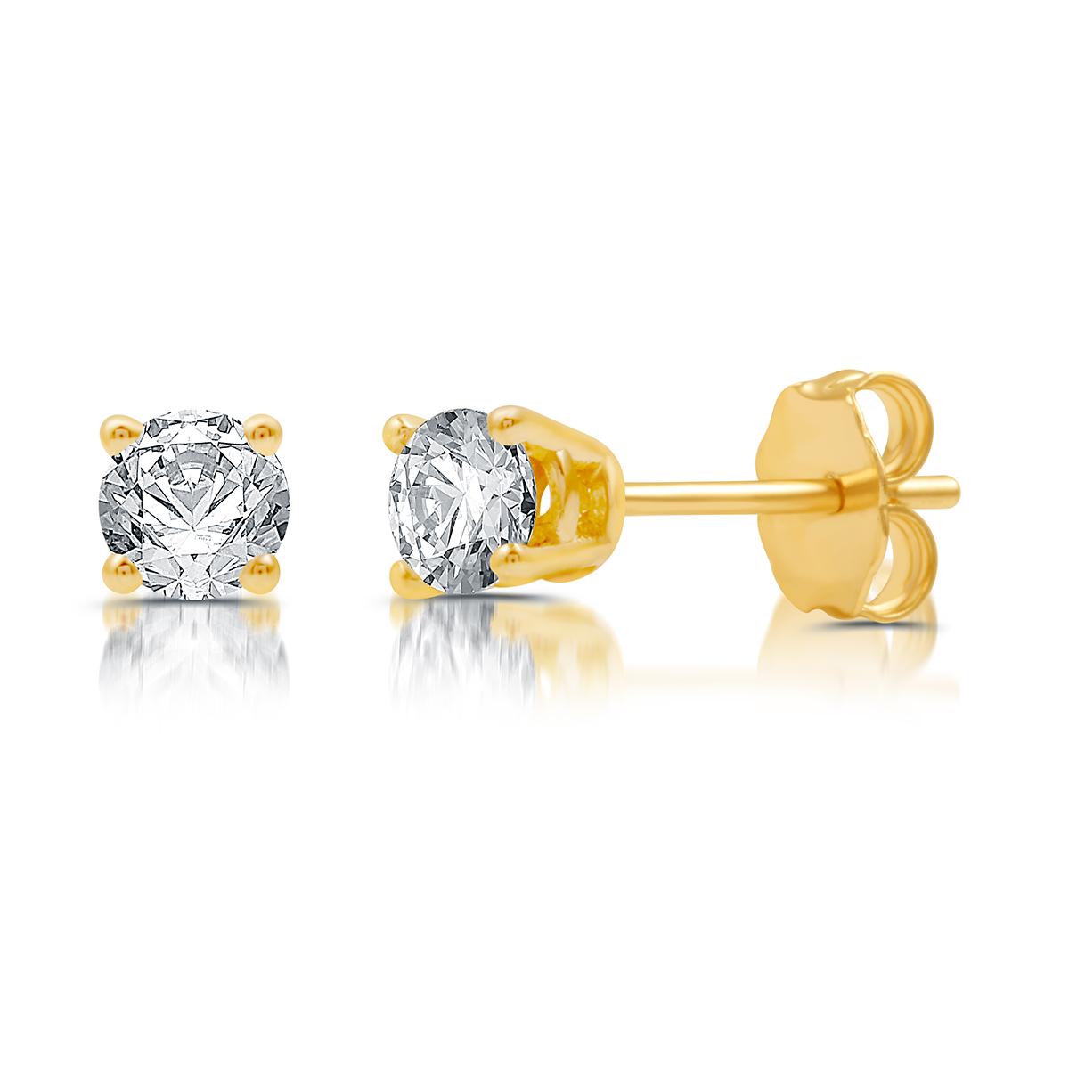 Nova Star® 1/3 ctw. Lab Grown Diamond Prong Set Stud Earrings