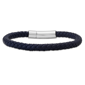 Mens Iron Saints Braided Leather Bracelet - image 1