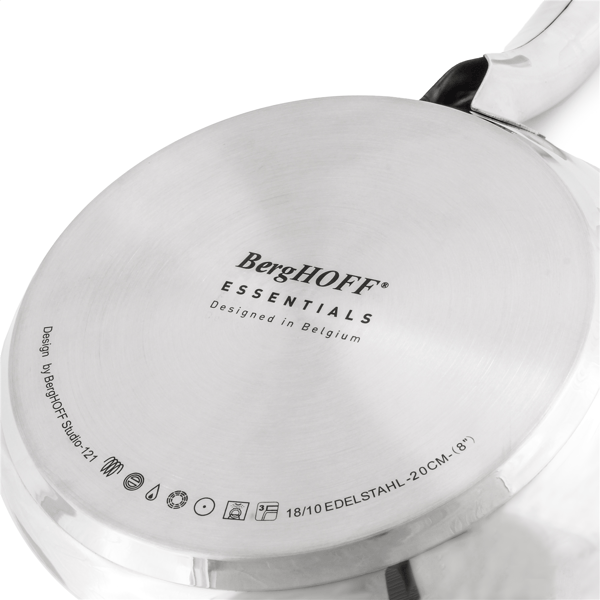 BergHOFF Belly Shape 3pc. Fry Pan & Skillet Cookware Set