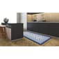 J&V Textiles Cloud Comfort Blue Geo Anti-Fatigue Kitchen Mat - image 2