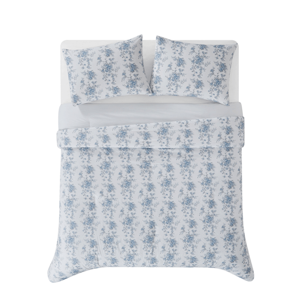 The Farmhouse by Rachel Ashwell British Rose 3pc. Comforter Set