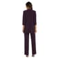 Womens R&amp;M Richards Glittery ITY Pants Set - image 2