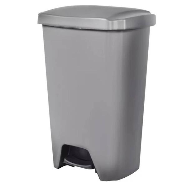 Hefty 12.1gal. Step On Wastebasket - image 