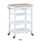 Convenience Concepts 4-Tier Butcher Block Kitchen Cart - image 12