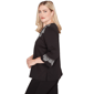 Petite Alfred Dunner Barcelona Paisley Split Neck Blouse - image 4