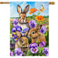 Briarwood Lane Spring Bunny Garden Flag - image 1