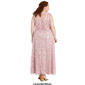 Plus Size R&M Richards Sleeveless Embellished Blouson Dress - image 2