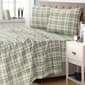 Harper Loft Cabin Plaid Microfiber 4pc. Sheet Set - image 1