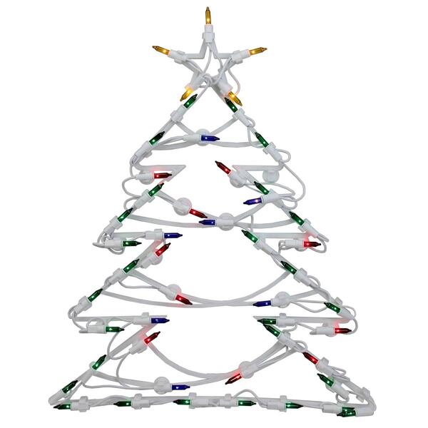 Northlight Seasonal 15.5in. LED Christmas Tree Window Decor - image 