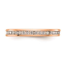 Pure Fire 14kt. Rose Gold Lab Grown Eternity Band