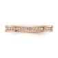Pure Fire 14kt. Rose Gold Lab Grown Eternity Band - image 1
