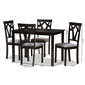 Baxton Studio Sylvia 5pc. Dining Set - image 7