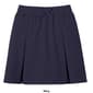 Girls (7-16) School Uniform Pull on Kick Pleat Skort - image 4