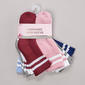 Girls Capelli New York 8pk. Solid/Marled Cushioned Crew Socks - image 1