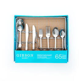 Gibson South Bay 65pc. Silverware &amp; Caddy