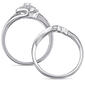 Loveblooms&#8482; Sterling Silver Diamonds Bridal Ring Set - image 3