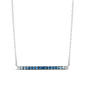 Le Vian Ombre(R) Blueberry Sapphire(tm) & Vanilla Gold(R) Bar Pendant - image 1