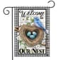 Briarwood Lane Welcome To Our Nest Garden Flag - image 1