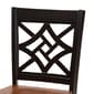 Baxton Studio Nicolette Two-Tone Brown Wood 5pc. Pub Set - image 5
