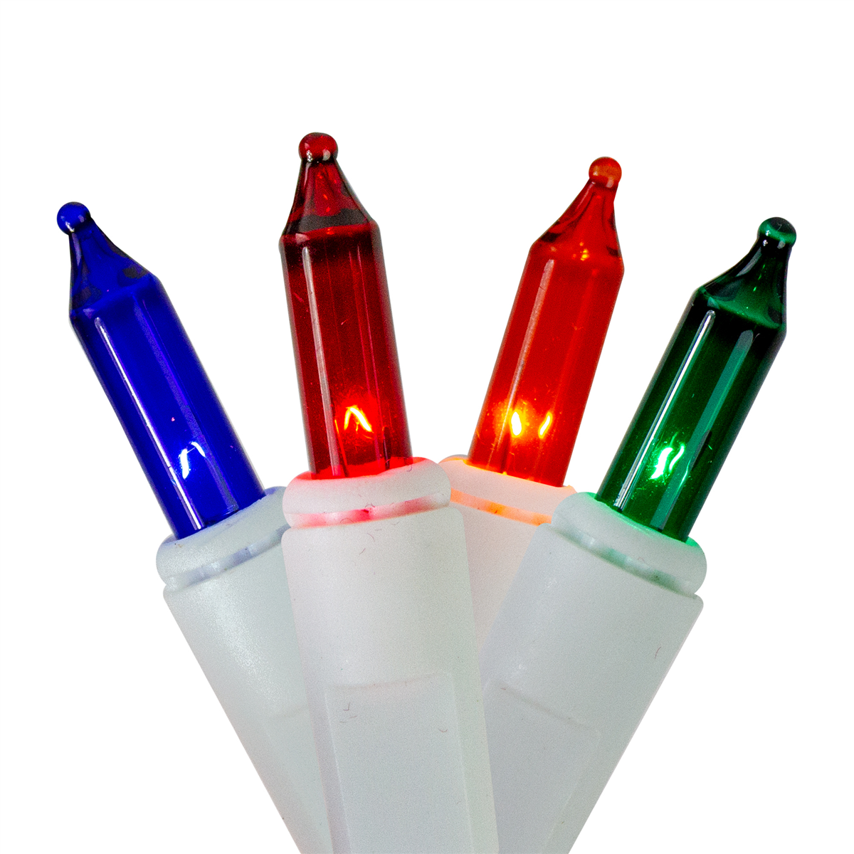 Hofert 18ft. Mini LED Multicolor Icicle Christmas Lights