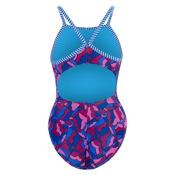 Juniors Dolfin® Uglies Glazen V-2 Back One Piece Swimsuit