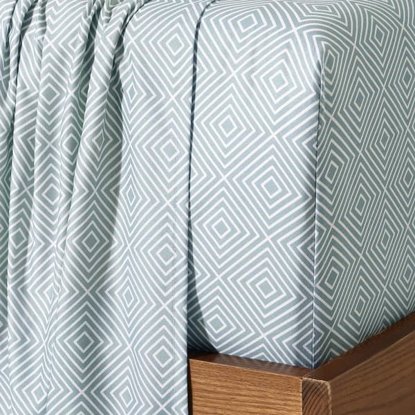 Perry Ellis Portfolio Diamond Polyester 6pc. Sheet Set