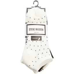 Womens Steve Madden 6pk. Pin Dot Low Cut Socks